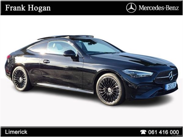 Mercedes-Benz CLE Coupe, Petrol Plug-in Hybrid, 2026, Black
