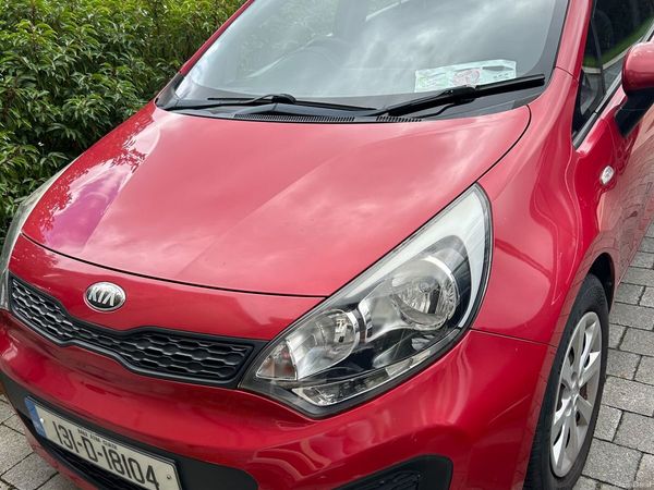 Kia Rio Hatchback, Petrol, 2013, Red