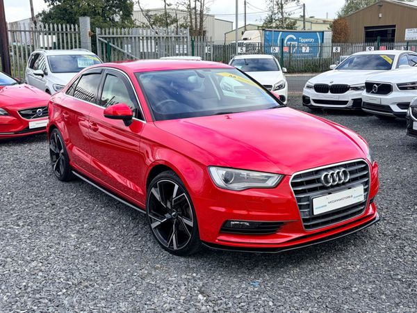 Audi A3 Saloon, Petrol, 2015, Red