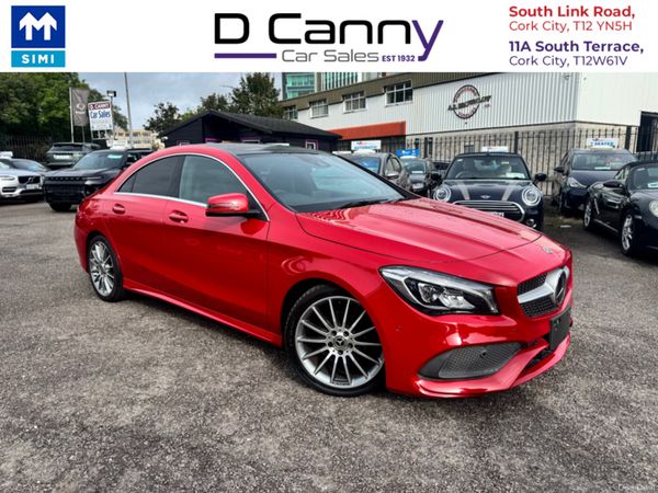 Mercedes-Benz CLA Saloon, Petrol, 2019, Red