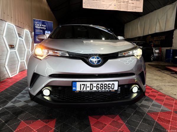 Toyota C-HR SUV, Petrol Hybrid, 2017, Silver