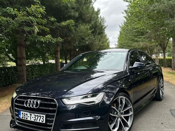 Audi A6 Saloon, Diesel, 2018, Blue