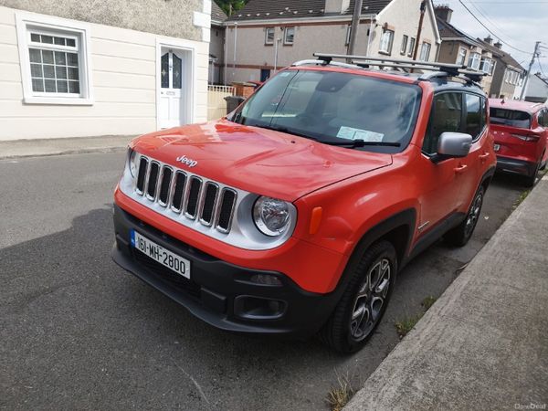 Jeep Renegade SUV, Diesel, 2016, Orange