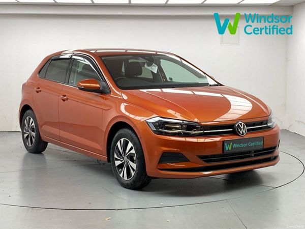 Volkswagen Polo Hatchback, Petrol, 2021, Orange