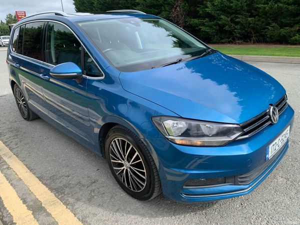 Volkswagen Touran MPV, Diesel, 2017, Blue