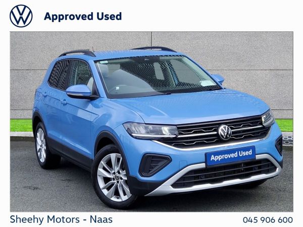 Volkswagen T-Cross SUV, Petrol, 2024, Blue