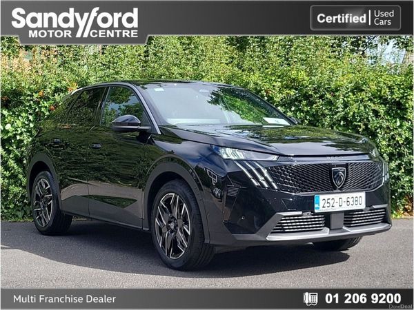 Peugeot 3008 SUV, Petrol, 2025, Black