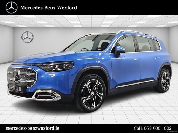 Mercedes-Benz GLB SUV, Electric, 2026, Blue