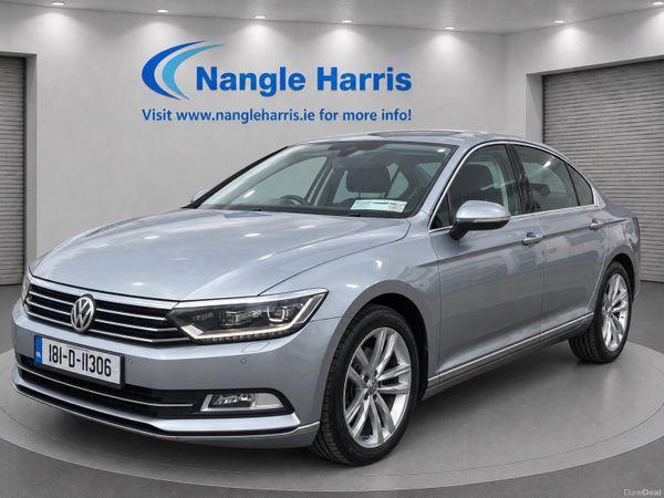 Volkswagen Passat Saloon, Diesel, 2018, Grey