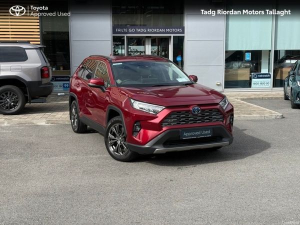 Toyota RAV4 SUV, Petrol Hybrid, 2023, Red