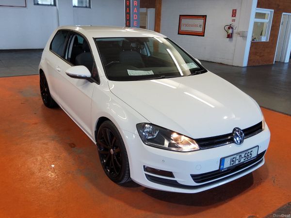 Volkswagen Golf Estate, Diesel, 2015, White