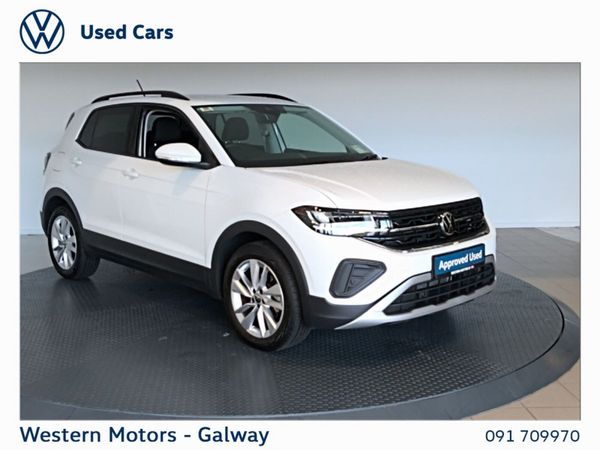 Volkswagen T-Cross Hatchback, Petrol, 2026, White