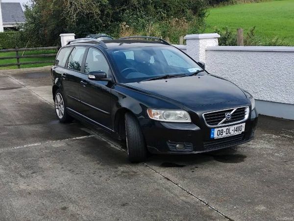 Volvo V50 Estate, Diesel, 2008, Black