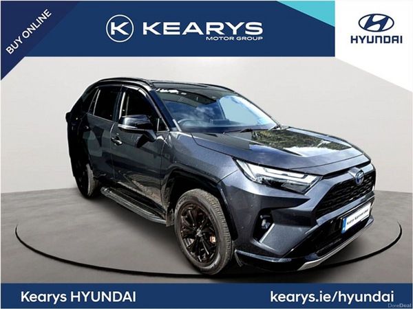 Toyota RAV4 SUV, Petrol Hybrid, 2022, Grey