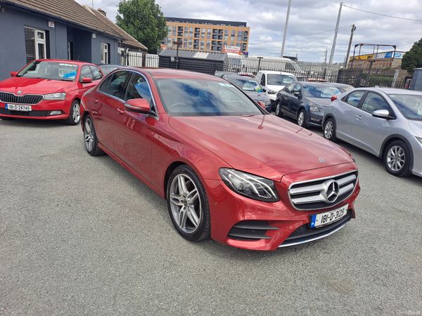 Mercedes-Benz E-Class Saloon, Diesel, 2018, Red