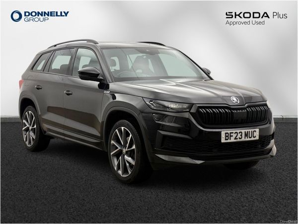 Skoda Kodiaq Estate, Petrol, 2023, Black