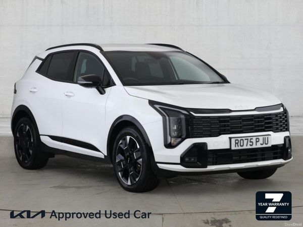 Kia Sportage SUV, Petrol Hybrid, 2025, White