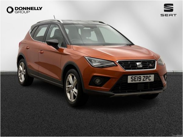 SEAT Arona Hatchback, Petrol, 2019, Orange