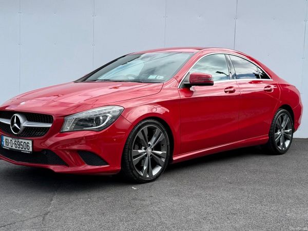 Mercedes-Benz CLA Saloon, Petrol, 2016, Red