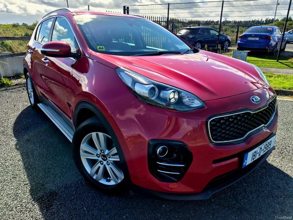 Kia Sportage SUV, Diesel, 2018, Red