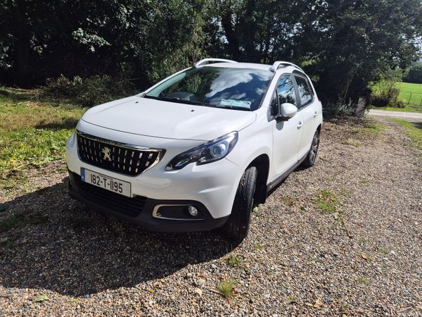 Peugeot 2008 SUV, Petrol, 2018, White