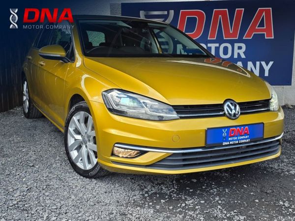 Volkswagen Golf Hatchback, Petrol, 2017, Yellow