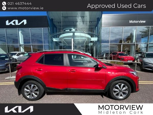Kia Stonic Hatchback, Petrol, 2023, Red