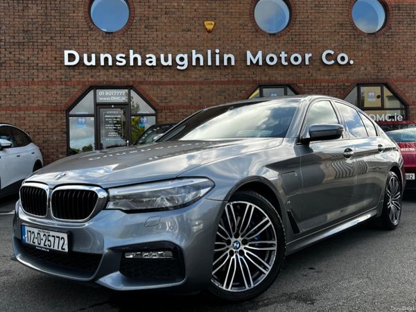 BMW 5-Series Saloon, Petrol Plug-in Hybrid, 2017, Grey