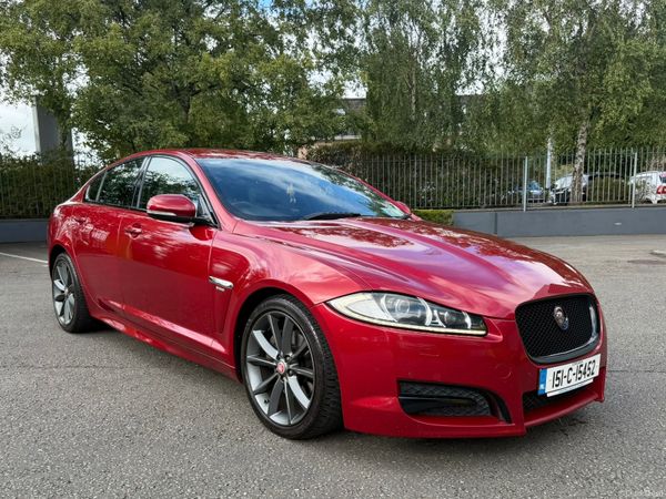 Jaguar XF Saloon, Diesel, 2015, Red