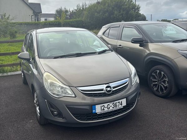 Opel Corsa Hatchback, Petrol, 2012, Brown