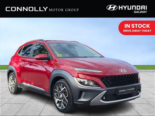 Hyundai KONA MPV, Petrol Hybrid, 2021, Red