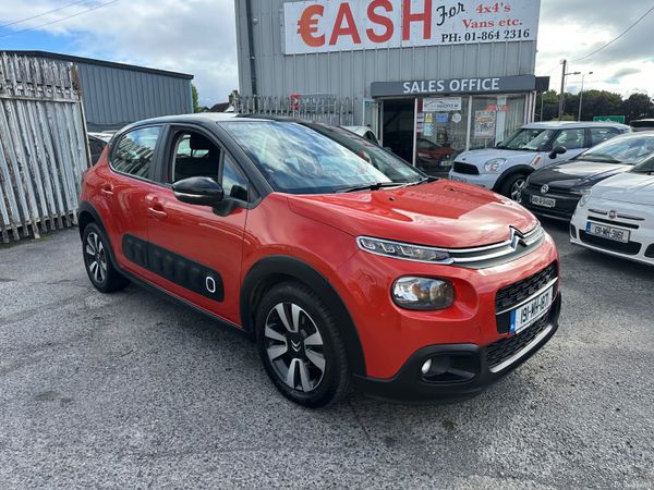 Citroen C3 Hatchback, Petrol, 2019, Orange