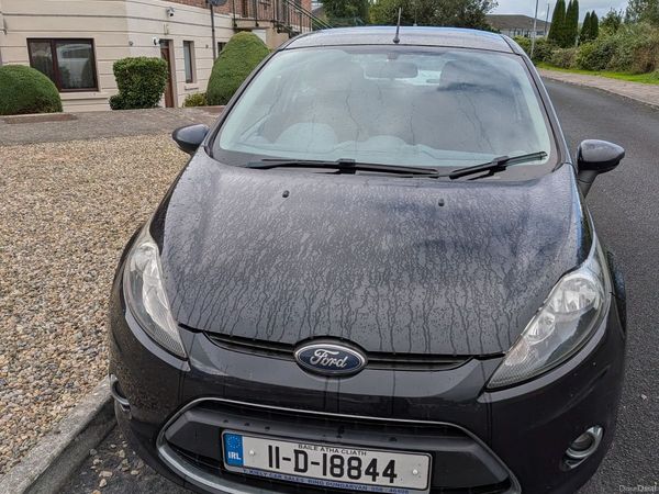 Ford Fiesta Hatchback, Petrol, 2011, Black