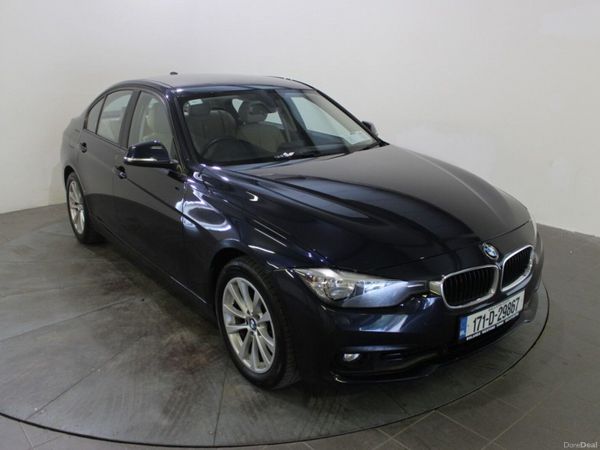 BMW 3-Series Saloon, Diesel, 2017, Blue