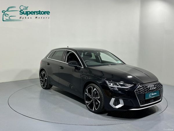 Audi A3 Hatchback, Petrol, 2022, Black