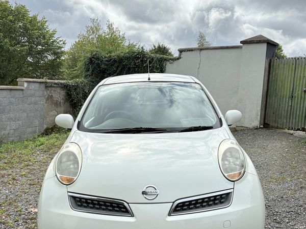 Nissan March Hatchback, Petrol, 2010, White