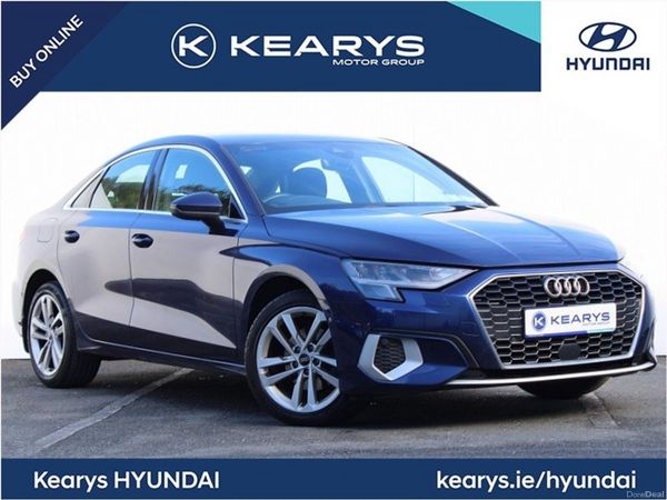 Audi A3 Saloon, Petrol, 2022, Blue