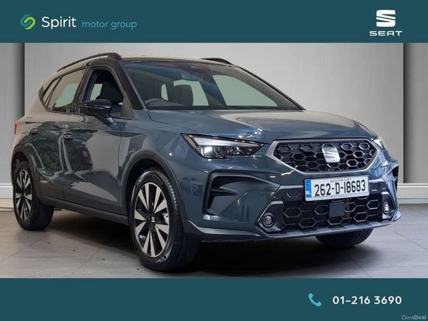 SEAT Arona SUV, Petrol, 2026, Blue
