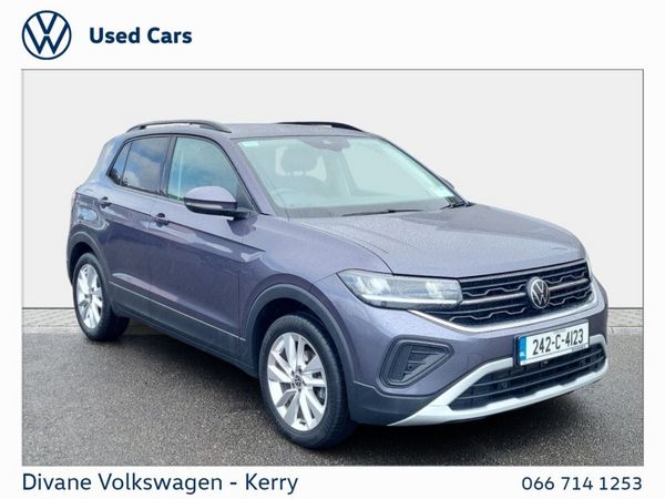 Volkswagen T-Cross SUV, Petrol, 2024, Grey