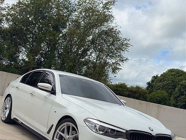 BMW 5-Series Saloon, Diesel, 2018, White