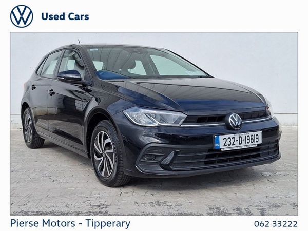 Volkswagen Polo Hatchback, Petrol, 2023, Black