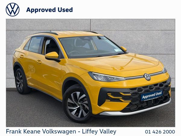 Volkswagen T-Roc SUV, Petrol, 2026, Yellow