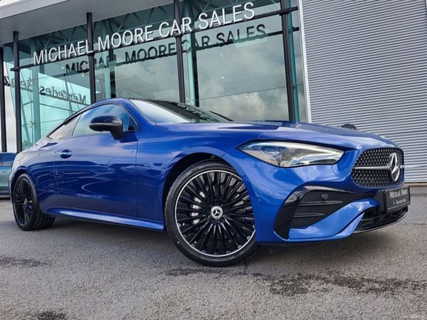 Mercedes-Benz CLE Coupe, Diesel Hybrid, 2026, Blue