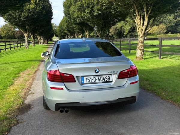 BMW 5-Series Saloon, Diesel, 2015, Silver