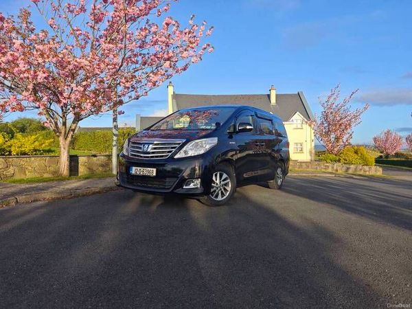 Toyota Alphard MPV, Petrol Hybrid, 2012, Black