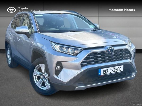 Toyota RAV4 SUV, Petrol Hybrid, 2019, Silver