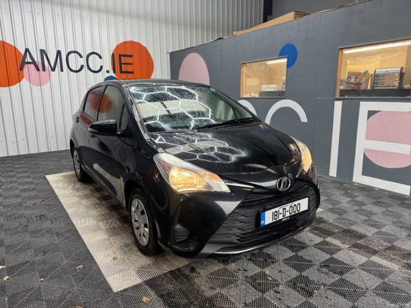 Toyota Vitz Hatchback, Petrol, 2018, Black