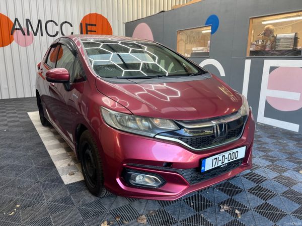 Honda Fit Hatchback, Petrol Hybrid, 2017, Pink