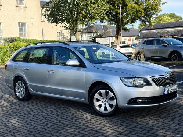 Skoda Superb Estate, Diesel, 2015, Silver