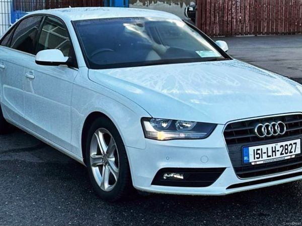 Audi A4 Saloon, Diesel, 2015, White